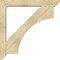 Ekena Millwork Westlake Slat Rough Sawn Bracket w/ Offset Brace, Douglas Fir, 6"W x 40"D x 40"H BKT0604X40X40WTL06RDF - alternate 2